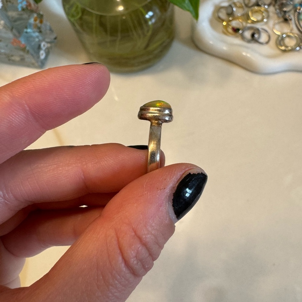 Opal ring - Picture 4 of 6